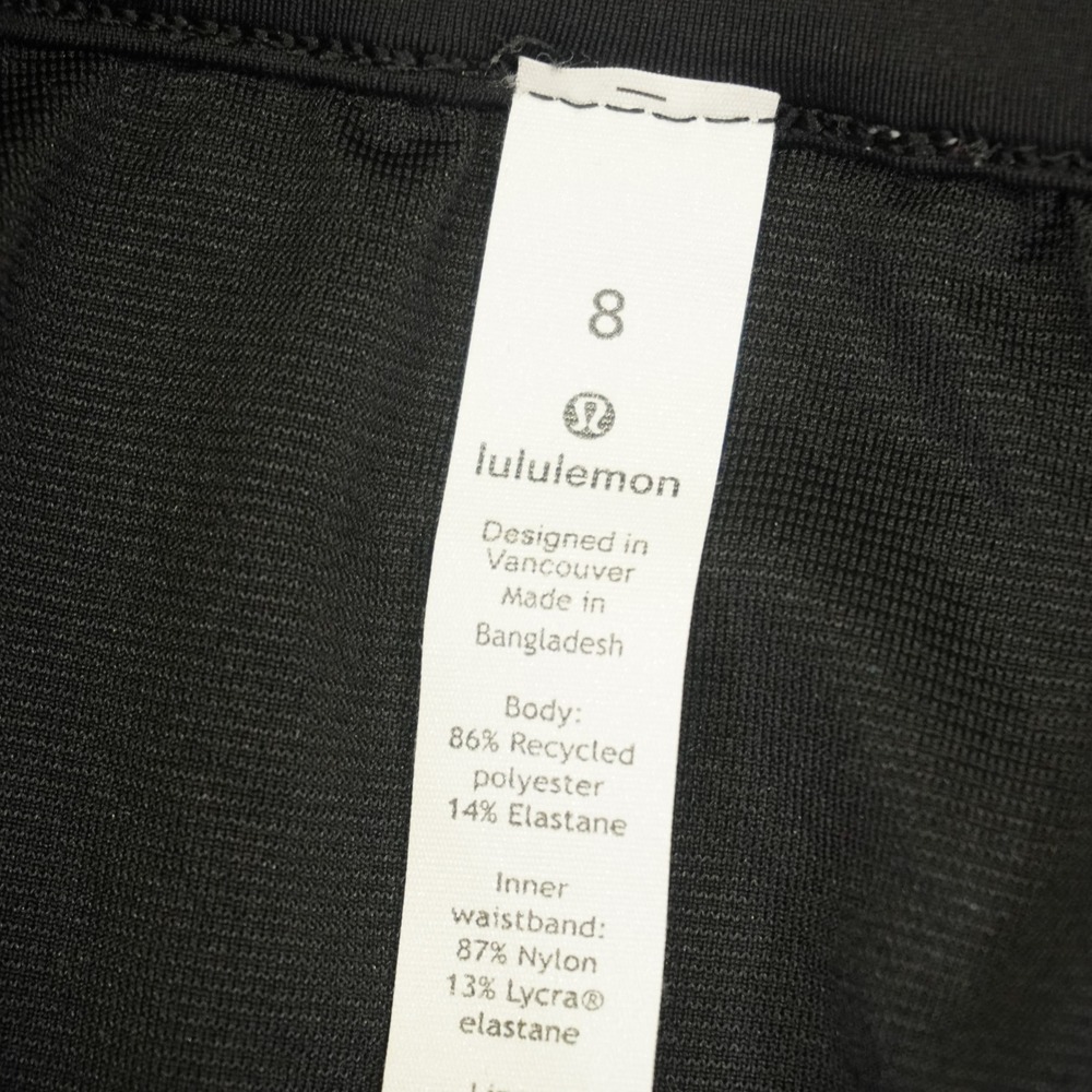Lululemon Peloton Tracker Short Womens 8 Grey Pink Abstract 4" Inseam Running - Picture 7 of 10